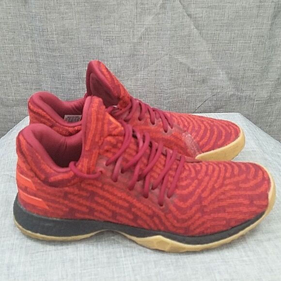 Adidas Harden Vol. 1 LS Primeknit Collegiate Burgundy EUC cq1400 Men\'s SZ 9.5 main image 4